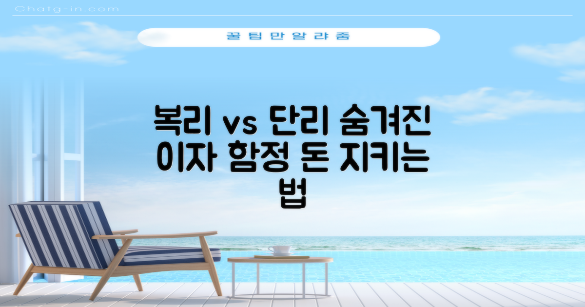 복리 vs 단리, 이자 계산의 함정