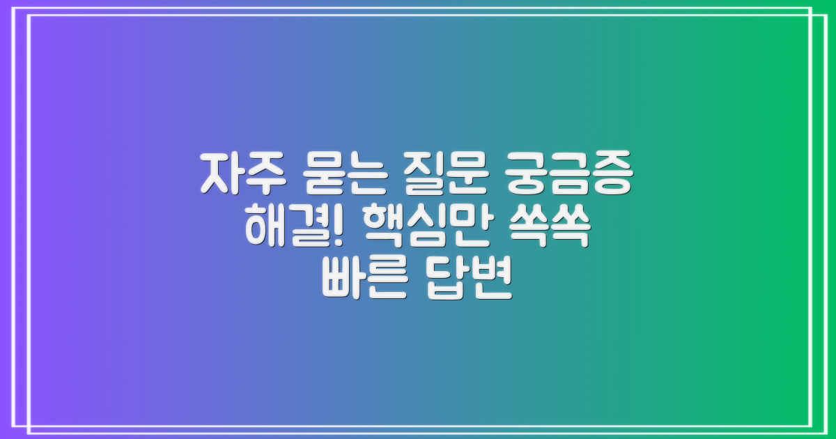 자주 묻는 질문