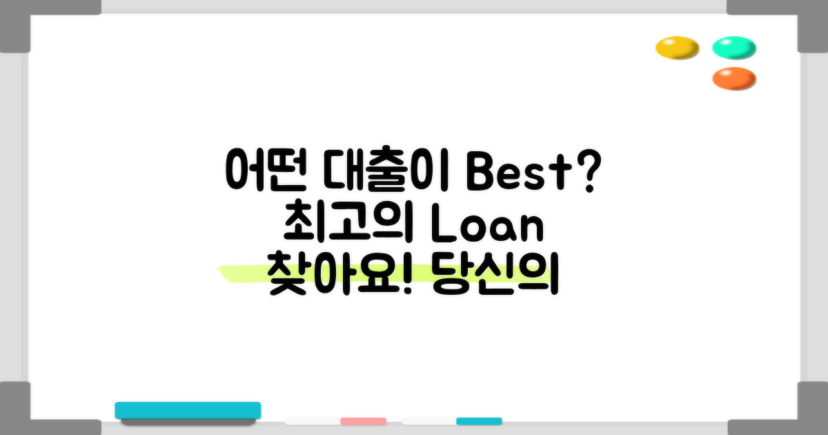 어떤 대출 상품이 좋을까?